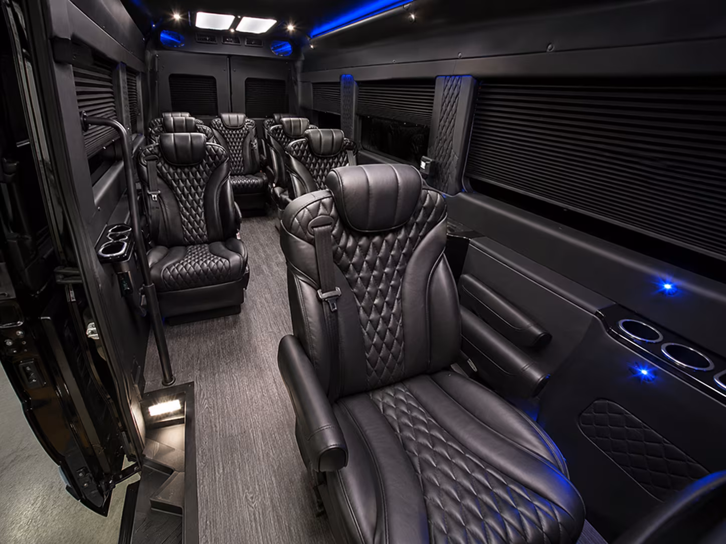 bellevue airport transportation onboard seating