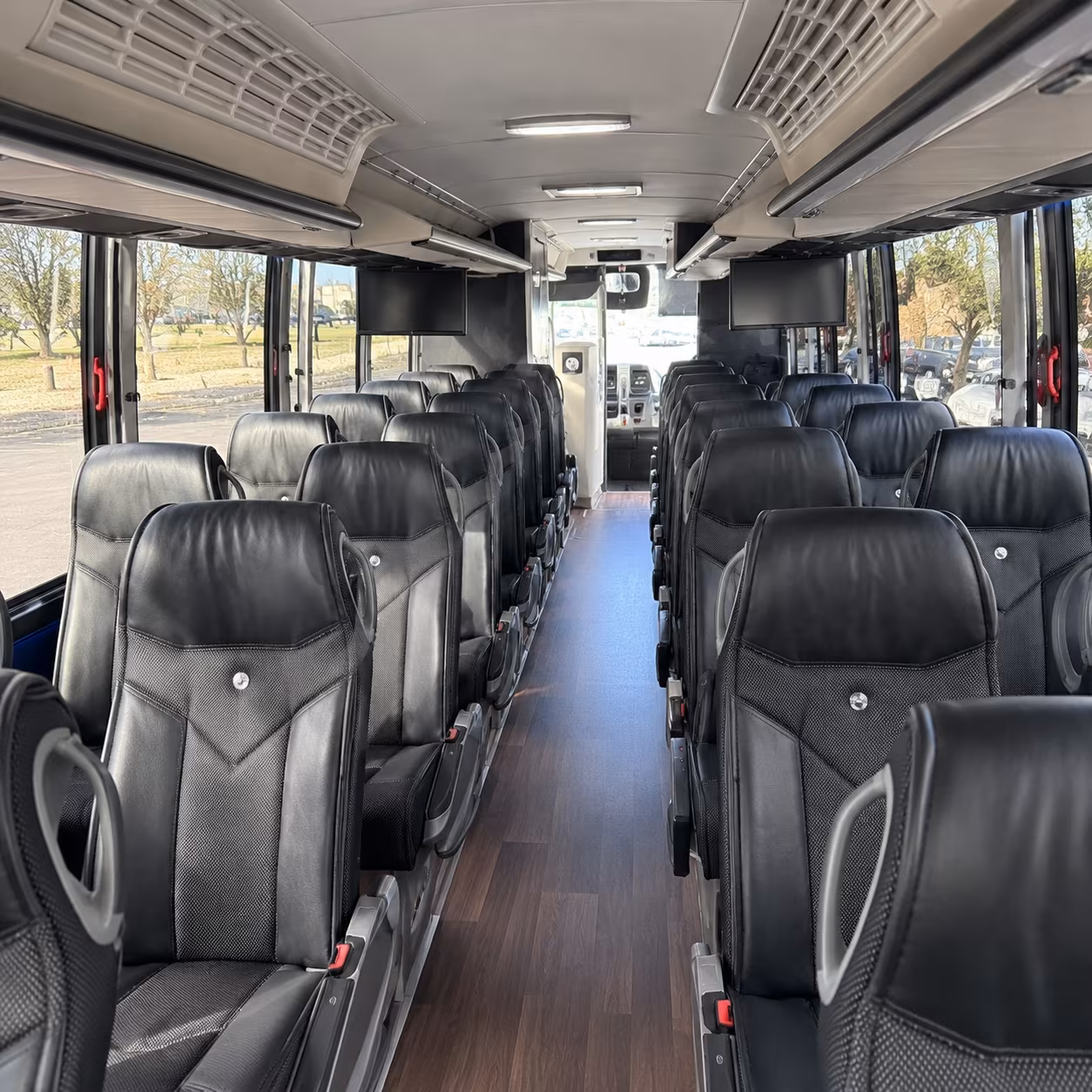 bellevue corporate charter bus rental