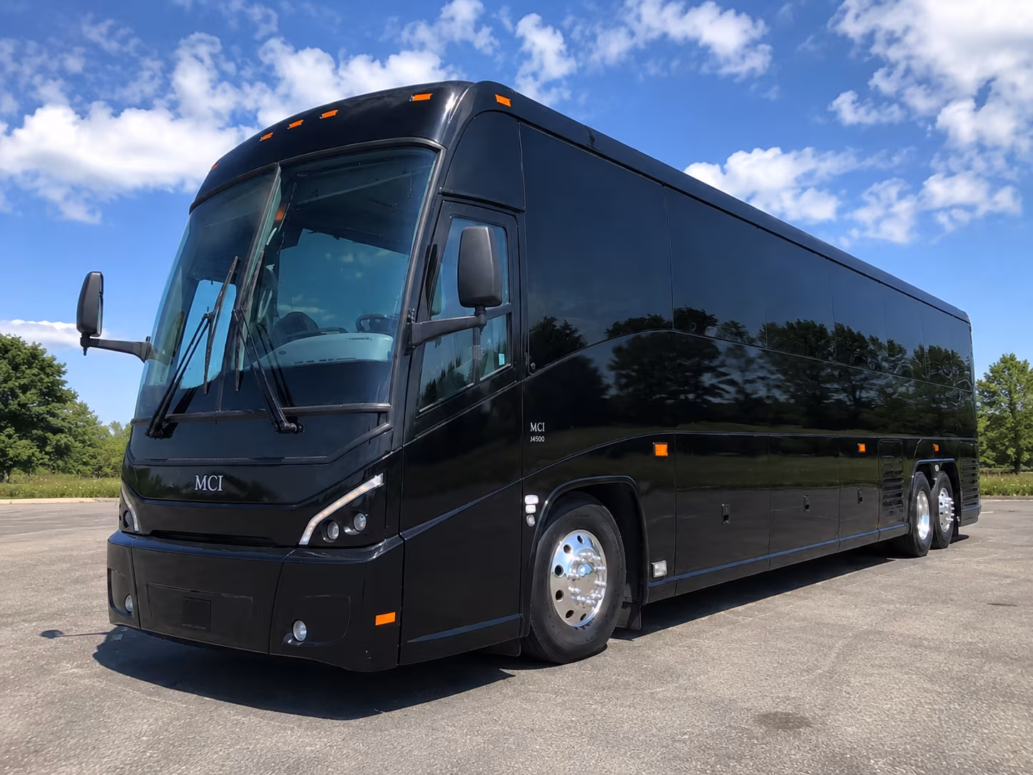 bellevue private event charter bus rental