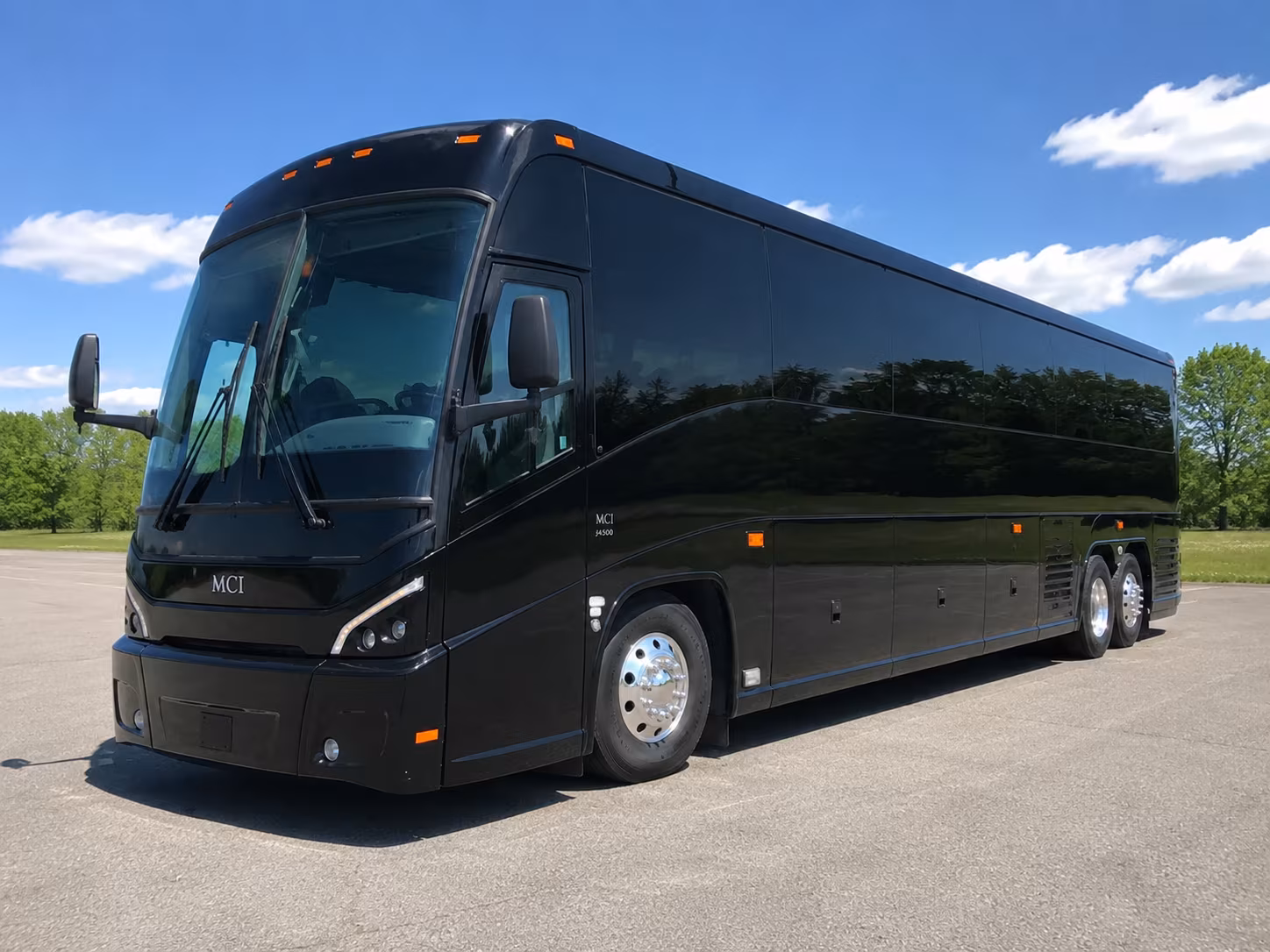 bellevue religious group charter bus rental