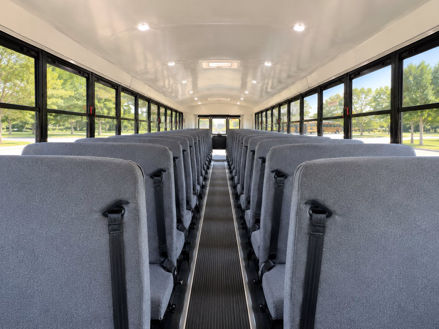 bellevue school bus inside