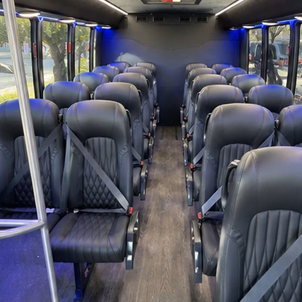 bellevue sporting event transportation onboard seating