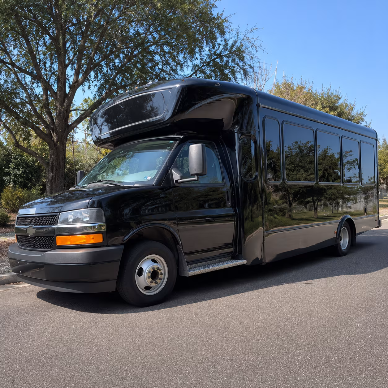 bus rentals for corporate relocations and multi day business travel in bellevue