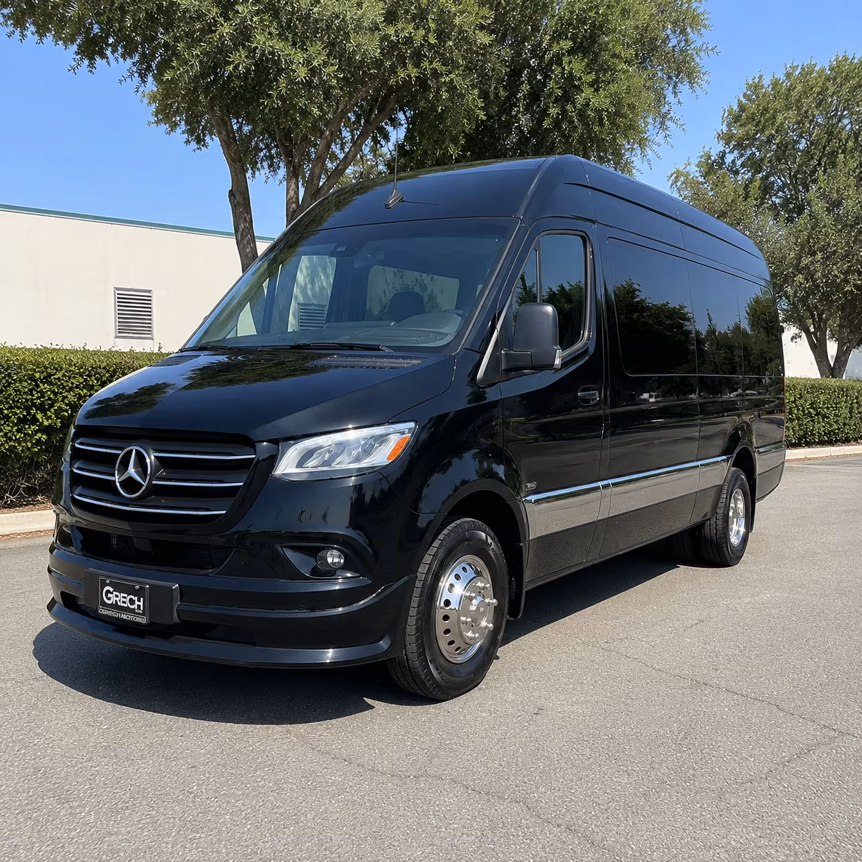 sprinter vans and small group prom transportation in bellevue